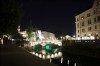 Night in Ljubljana, Slovenia, photo by Pedro Szlit