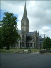 Salisbury Cathedral in Salisbury, United Kingdom, photo by Christopher Emm