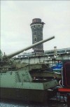 Railway Museum on the Warsaw Station: an armored train in St. Petersburg, Russia, photo by Pavel Viaznikov